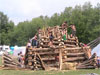 Building the bonfire, by Black Dragon